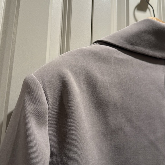 OAK + FORT Light Gray Oversized Blazer - Picture 5 of 10